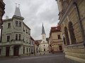 Kassa - utca reszlet - szemben a reformatus templom